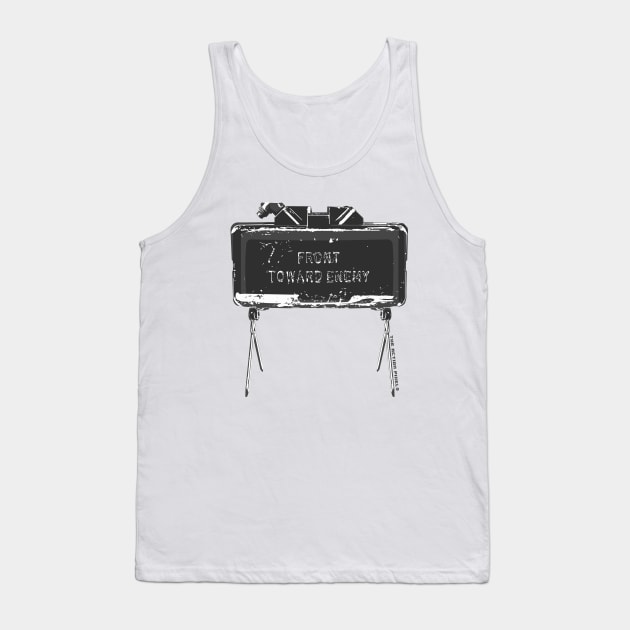 Claymore 'Front Toward Enemy' Tank Top by TheActionPixel